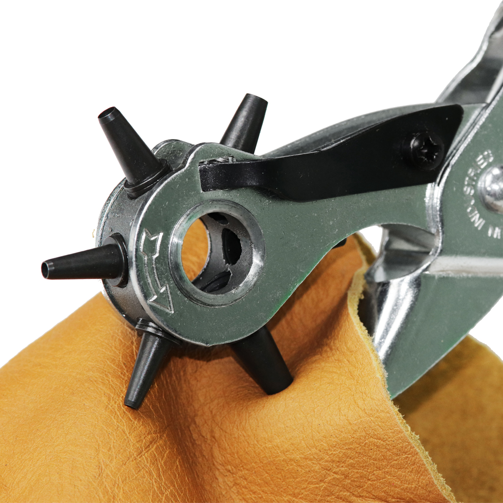 Multi-Hole Punch for Leather Lacing